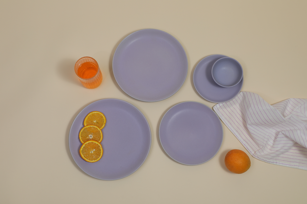 Turquoise ceramic plate (small)