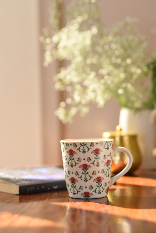 Ceramic Coffee Mugs - Set Of 4